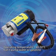 Oil Diesel Extractor Electric Scavenge Suction Transfer Change Pump 12V Motor