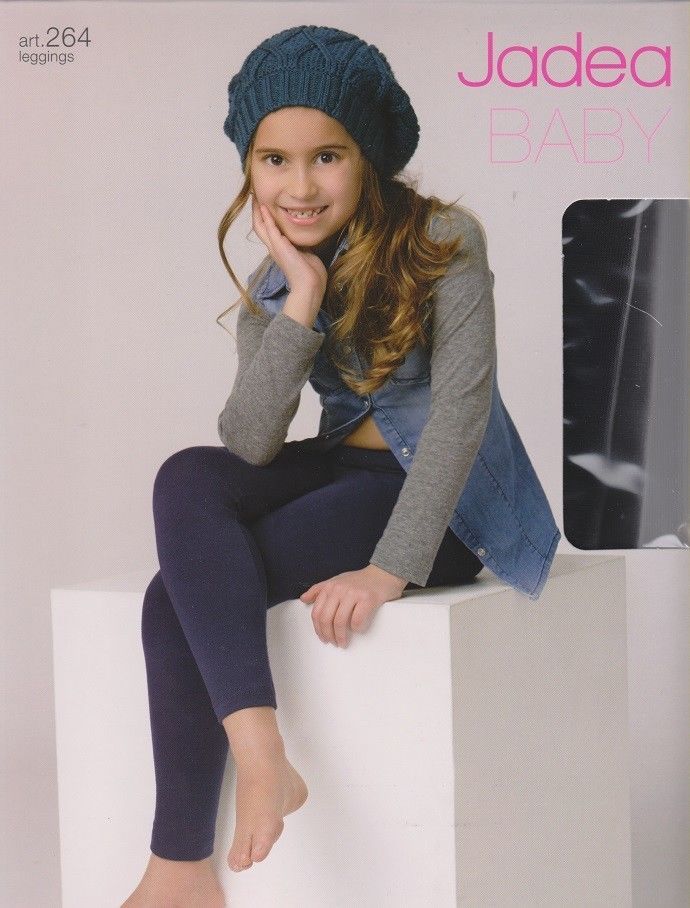 Leggings Bambina JADEA Cotone Elasticizzato - Taglie 3-14 Anni, Comodi E Morbidi - Foto 13