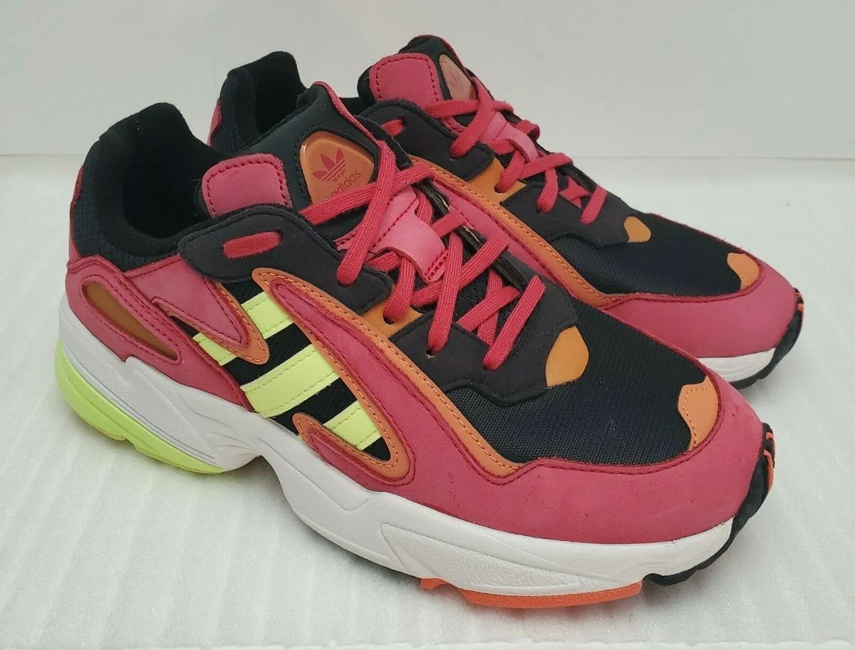 Adidas YUNG-96 Chasm Yellow Pink Red Shoes EE7550 Women&#039;s Size 6 | eBay