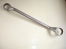 Vintage British Britool Made 11/16w -4236- 3/4w Offset Ring Spanner (C