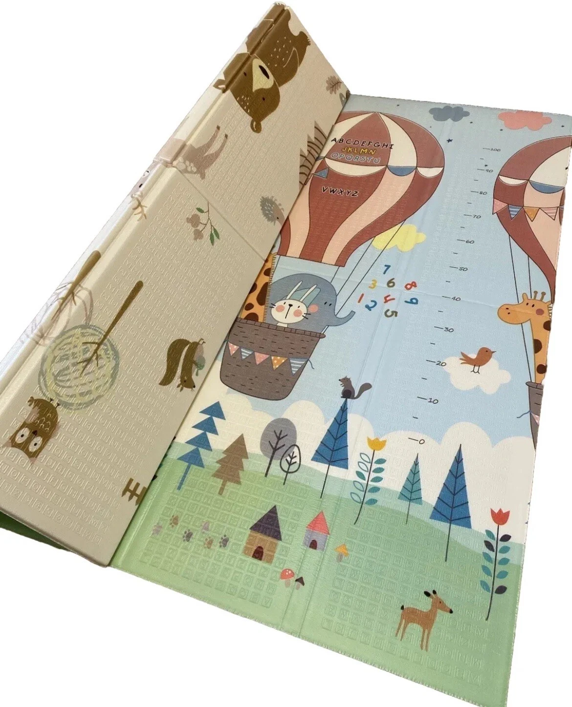 Foldable Baby Play Mat Extra Large Waterproof Activity Playmats for Kids Foam
