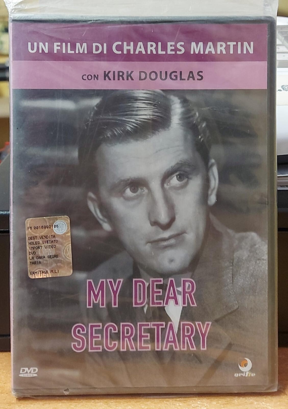 MY DEAR SECRETARY LA MIA CARA SEGRETARIA DVD KIRK DOUGLAS CONSEGNA 24/48H BRT