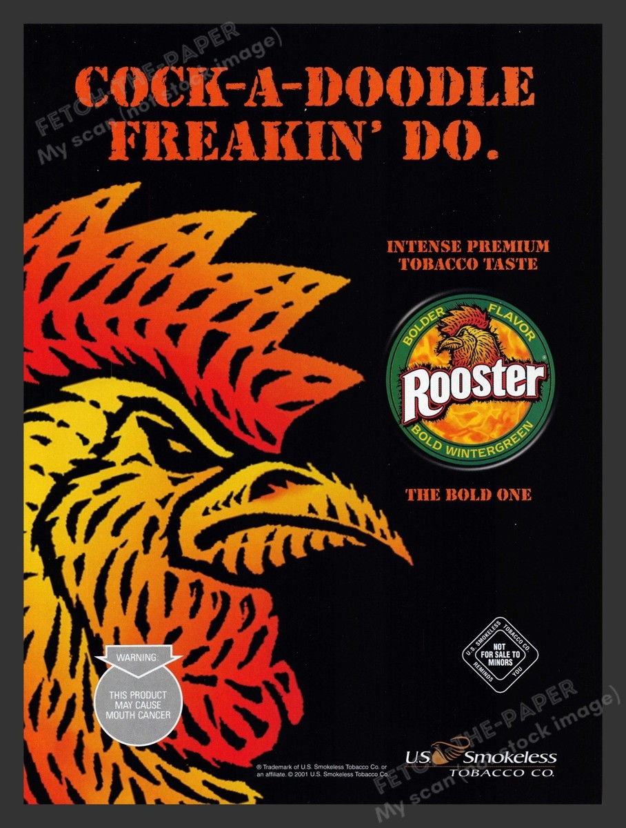 flavored tobacco dip Rooster Chewing Tobacco 