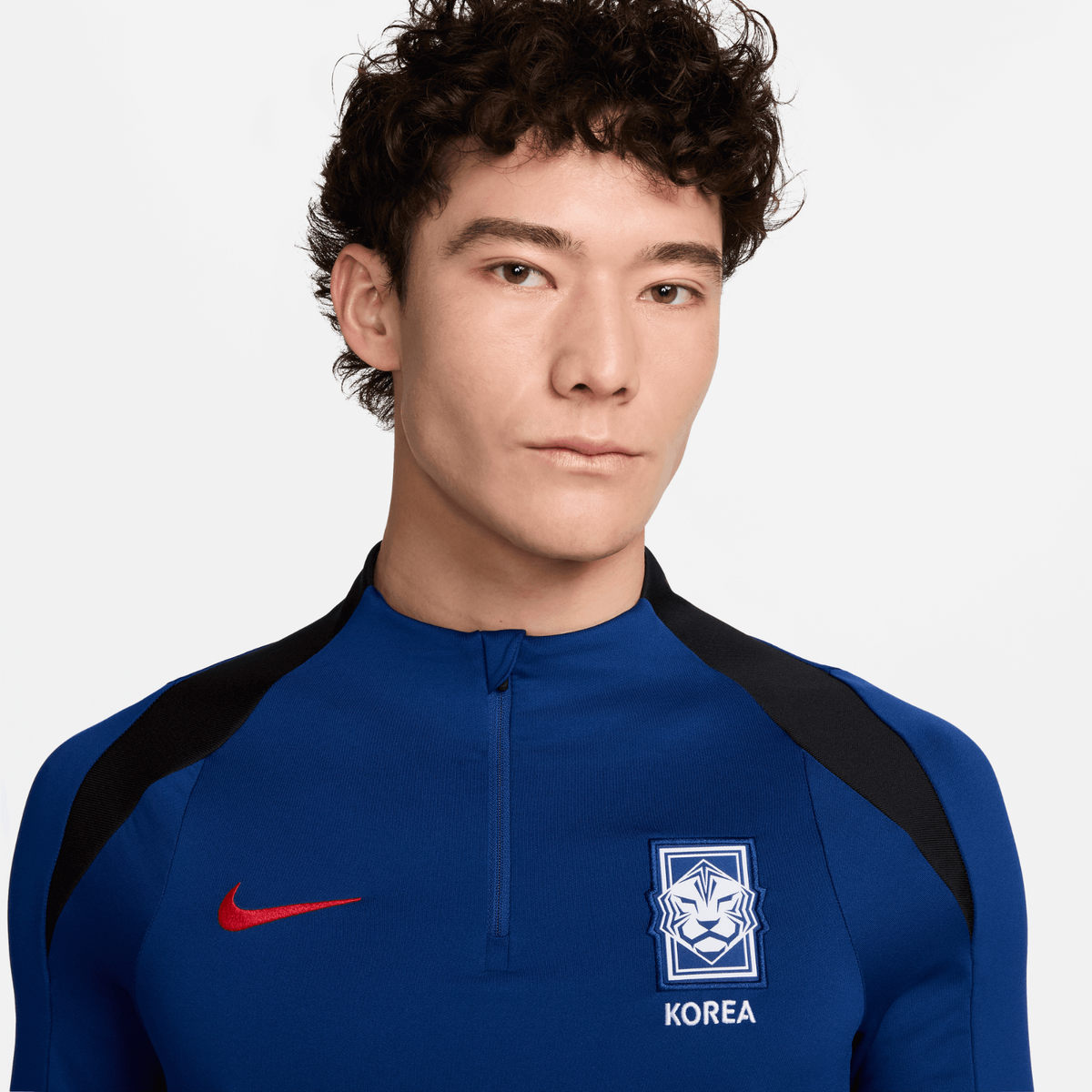 Nike Korea サッカージャージ 青　韓国代表 Nike Korea Football Team Dri-Fit Strike Training Drill Top