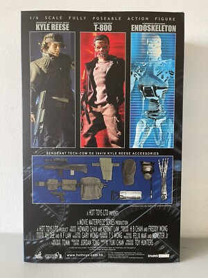 Rare Hot Toys 1/6 MMS01 Terminator Sergeant Tech DX 38416 Kyle