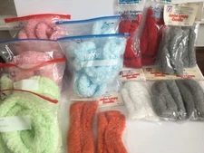 VTG Blue Jay Creative Craft Jumbo Loopy Chenille YOU PICK Pink Blue Green White