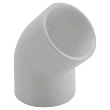 Pool PVC Pipe Fitting 40mm 45 Degree elbow bend