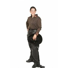 Deluxe Leather Full Chaps  LEATHER CHAPS