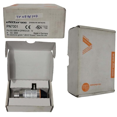 1PC × IFM PN7001 PRESSURE SENSOR SWITCH NEW