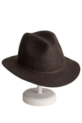 Mr.FATMAN J.J.WILLIAMS By Mr.FATMAN GAMBLER WOOL Hat, Wool, Brown