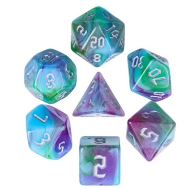 Nymph's Allure - DnD Dice Set RPG Dice Set Dungeons Dragons AD&D d20