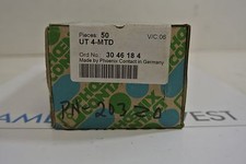 UT 4-MTD Phoenix Contact Terminal Block 30 amp 60 volt Box of 50  NEW