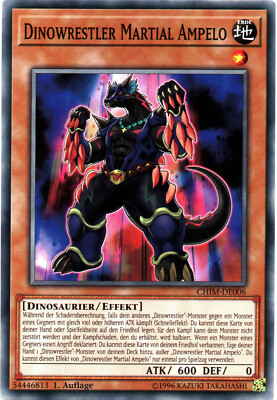 CHIM-EN006 Dinowrestler Martial Ampelo 1 Edit. aus Chaos Impact