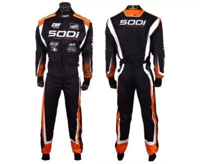 KART RACING SUIT LEVEL 2 WITH FREE GLOVES AND DUTY PAID SERVICE.