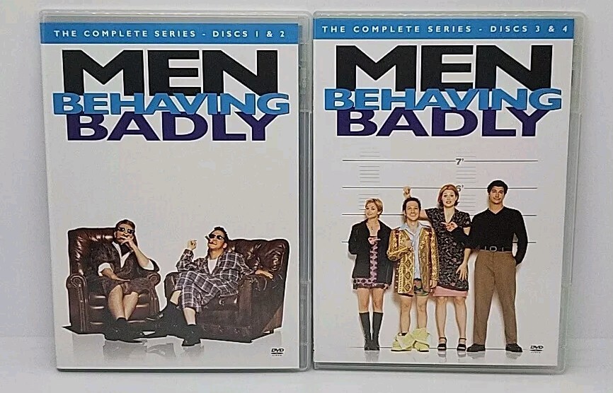 Men Behaving Badly - The Complete Series 4 Disc DVD Set - Rob