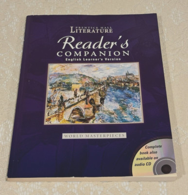 Prentice Hall Lit.Reader's Companion English Learners Version:World Masterpieces