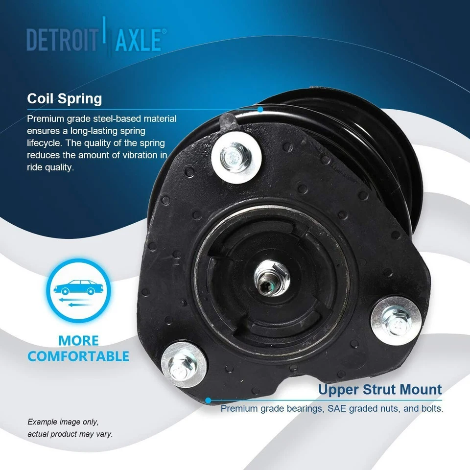 Amortiguadores traseros de resorte de puntales delanteros barras estabilizadoras barras de amarre para Nissan Máxima 2009-2014 Foto 3 de 4