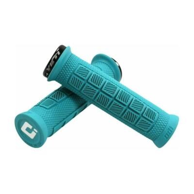 ODI MTB-Griffe Lock-On Elite Pro V2.1 Yeti Edition/Schwarz, 130 mm, 32 mm