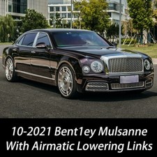 For 10-21 Bentley Mulsanne Adjustable Lowering Suspension Links Kit module rods