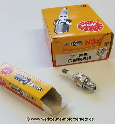 Zündkerze NGK CMR6H, entstört, Stihl, Honda, Top Erstausstatter