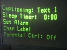 PROSCAN 52" BIG SCREEN DULBY STEREO SOUND SYSTEM  Rear Projection TV + REMOTE