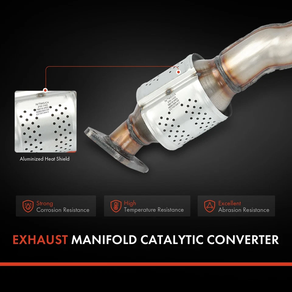 Convertidor catalítico para Nissan NV2500 NV3500 2012-2016 Pathfinder Infiniti QX56 Foto 4 de 4