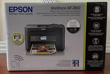 Brand New Epson WorkForce WF-2860 Wireless All-In-One Inkjet Printer