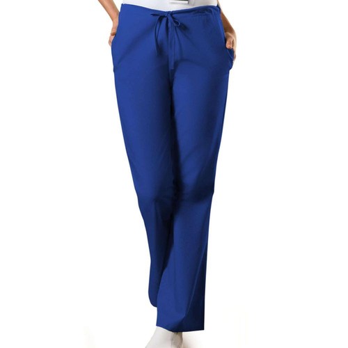 Cherokee Workwear Originals Flare Leg Drawstring Scrub Pant | 4101 TALL - Picture 12 of 41