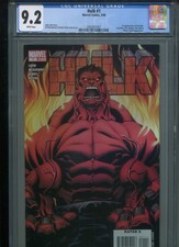 HULK #1 CGC 9.2 WPG MARVEL 2008! 1ST APPEARANCE OF RED HULK!! BEAUTY!!!!!!!!!!!!