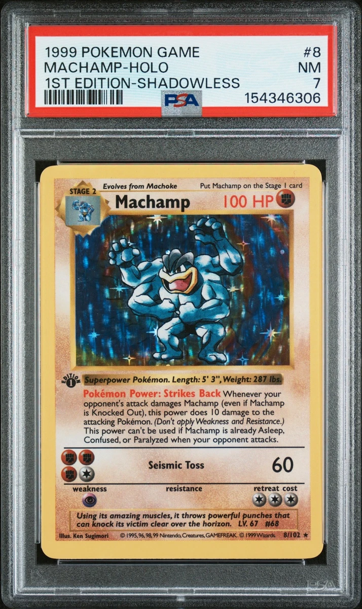 First Edition Pokémon Machamp Individual Cards for sale | eBay