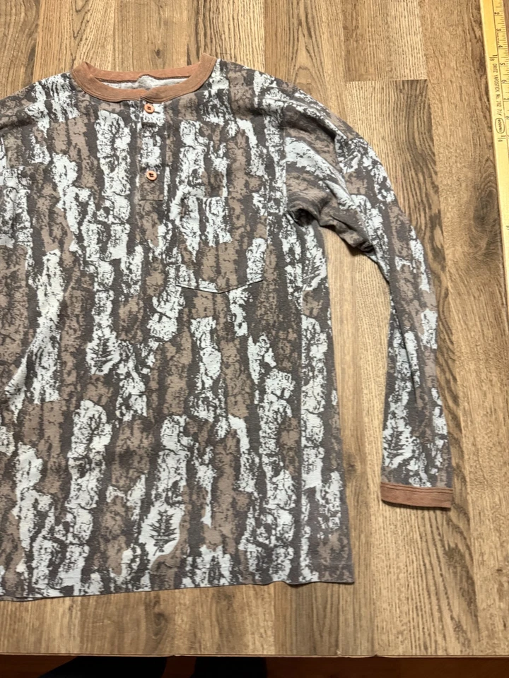 男式衬衫,小号? 长袖迷彩恤衫 — 第 4/4 张图片