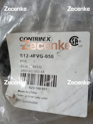 1PC NEW CONTRINEX Sensor connection line S12-4FVG-050 Free express delivery *rr