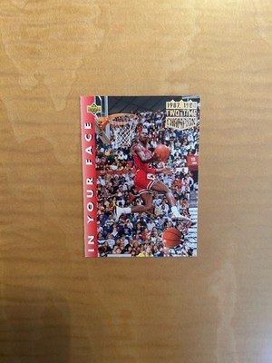 1992-93 UPPER DECK SLAM DUNK #453 MICHAEL JORDAN!! NM-MT OR BETTER! $1 SHIPPING!