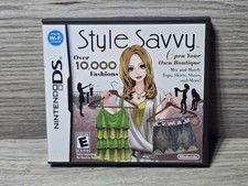 Nintendo DS Game Style Savvy Complete in Box CIB 