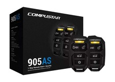Compustar CS905-AS All-in-One 4 Button 1 Way Alarm  Remote Start System 1500...