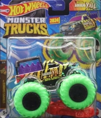 Hot Wheels Monster Trucks  Haul Y all  Stripes Earned 2/4 