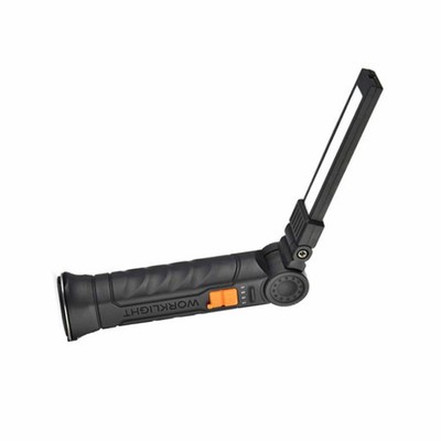 360 Degree Rotating Handheld Flashlight Multi-function LED Work Light With GKHG