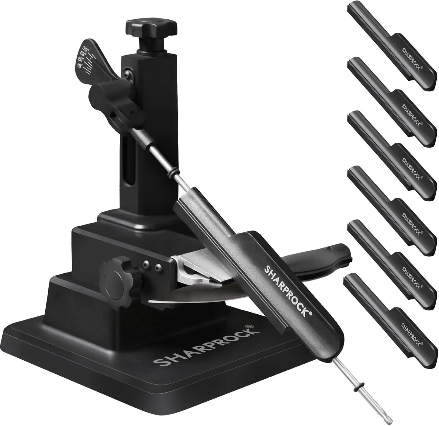 Sharp Rock SH MDQ 3PK Knife Sharpener Adjustable 15 30 Degree New
