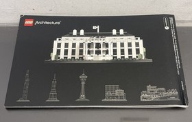 LEGO Architecture The White House 21006 Instruction Guide MANUAL ONLY