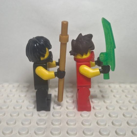 LEGO Ninjago Cole Kai Minifigure Lot njo0114 njo0117 Tournament Used