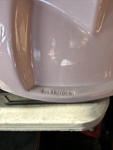 1970 Pink Sink Under Mounted Restoration Reclaimed