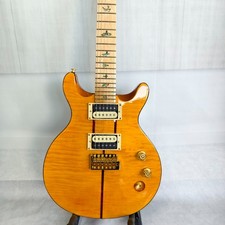Chitarra elettrica PRS Santana Yellow - Gloss Natural con tremolo Floyd Rose