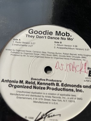 Goodie Mob - They Dont Dance No Mo PRO- $4.99 Warehouse BINS - READ DESCRIPTION