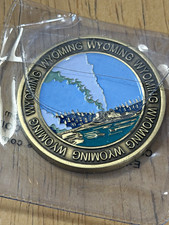 2006 Wyoming Trackable Activated Adoptable Geocoin