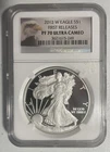Photo of a 2012-W American Silver Eagle Proof from an eBay listing that sold on Jul 21, 2026