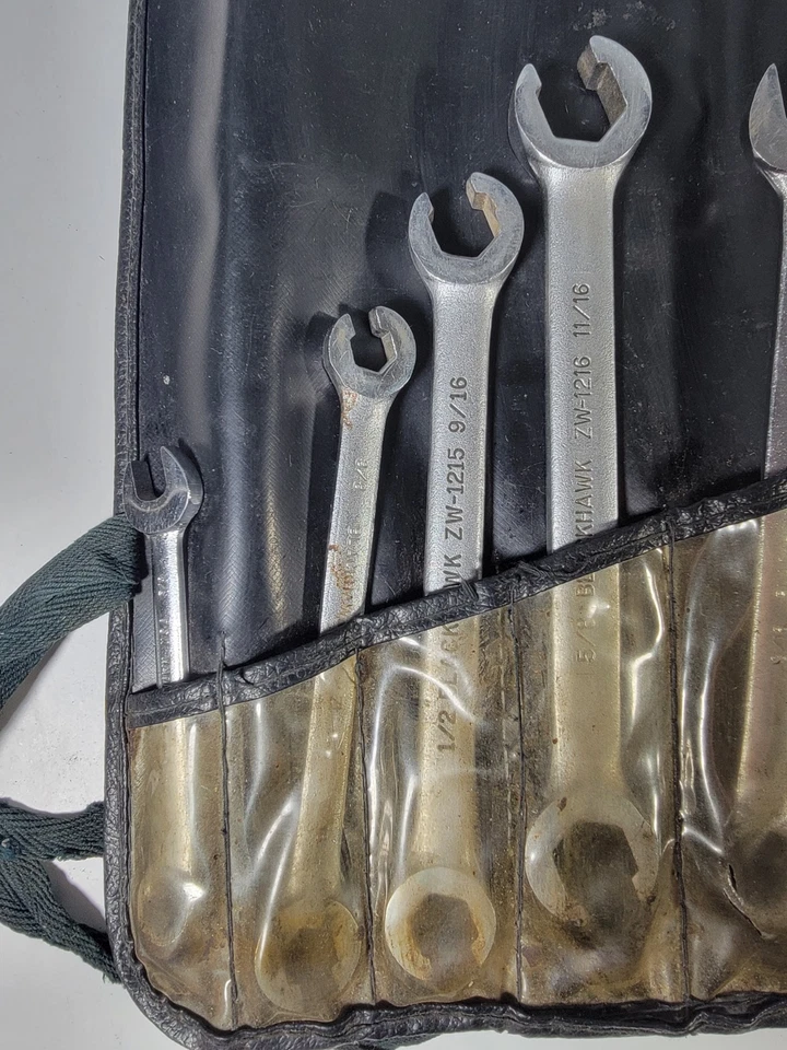 VTG BlackHawk 13 pc standard combination wrench set BW-20 Excellent  - Image 2 of 4