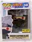 Funko Pop 548 Kakashi (Lightning Blade) Naruto Shippuden Hot Topic Exclusive