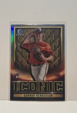 2023 Bowman Chrome - Bowman Iconic Gunnar Henderson #BI-19 (RC)
