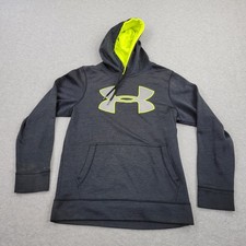 Under Armour Storm1 Hoodie Mens Small Black Performance Loose Logo Graphic