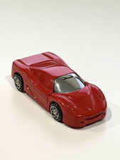 Rare Vintage Super Car Lighter Novelty Collector Display Crimson Red As Is